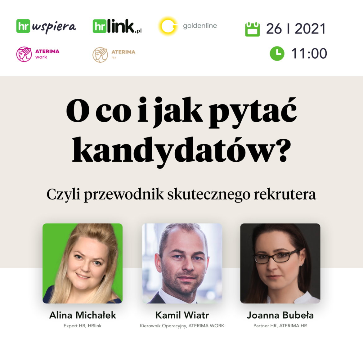 Webinar rekrutacja: o co i jak pytać?