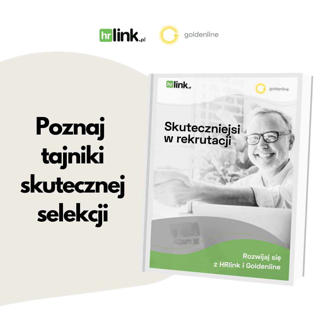 E-book Skuteczniejsi w rekrutacji od HRlink i Goldenline